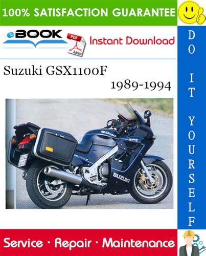 Suzuki Gsx1100f 1989 1994 Service Repair Manual Download