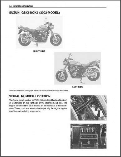 Suzuki Gsx1400 2002 2008 Workshop Service Repair Manual Down