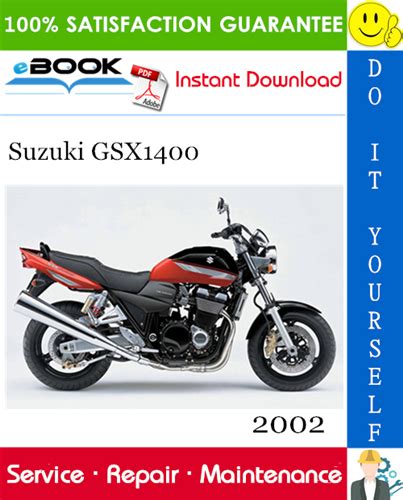 Suzuki Gsx1400 Full Service Repair Manual 2002 2005