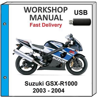 Suzuki Gsxr1000 2003 Factory Service Repair Manual