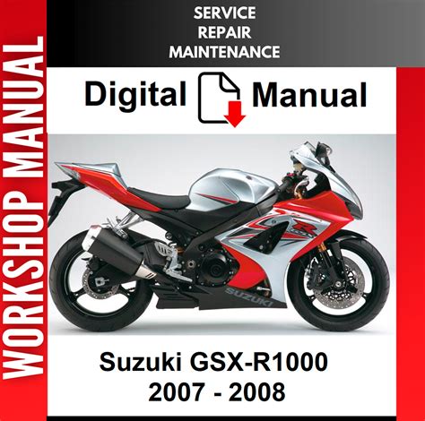 Suzuki Gsxr1000 2007 2008 Repair Service Manual Pdf