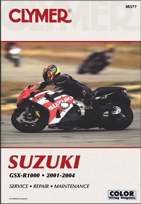 Suzuki Gsxr1000 Full Service Repair Manual 2001 2004