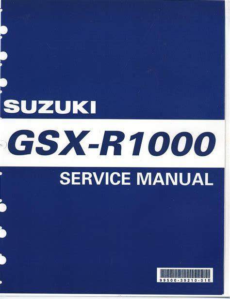 Suzuki Gsxr1000 Gsx R1000 2001 2011 Workshop Service Manual
