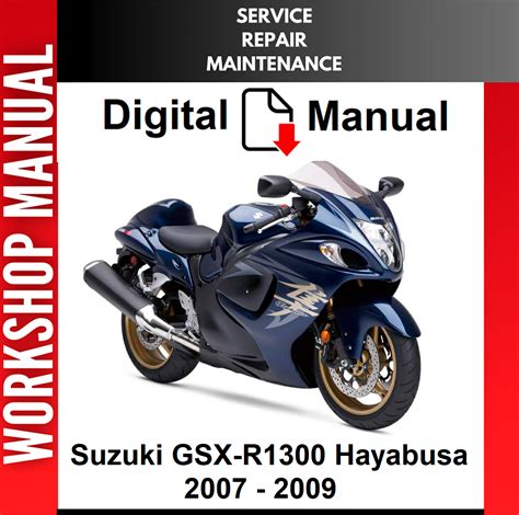 Suzuki Gsxr1300 Gsx R1300 2008 2009 Service Repair Manual