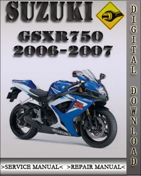 Suzuki Gsxr750 2006 Factory Service Repair Manual