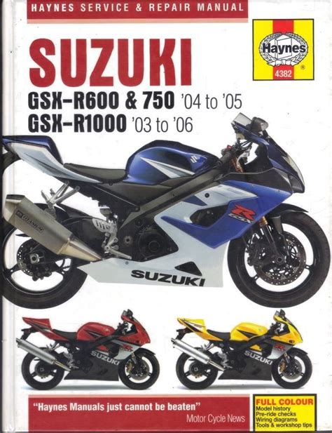 Suzuki Gsxr750 K6 Full Service Repair Manual 2006