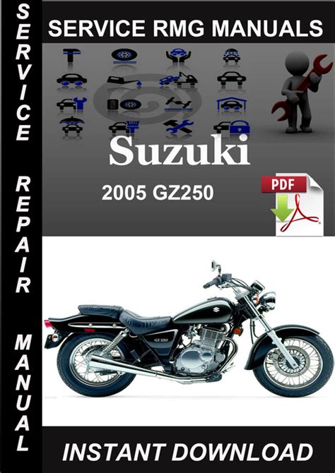 Suzuki Gz250 Full Service Repair Manual 1999 2009