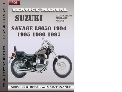 Suzuki Ls650 1994 1995 1996 1997 Factory Service Repair Manual Download