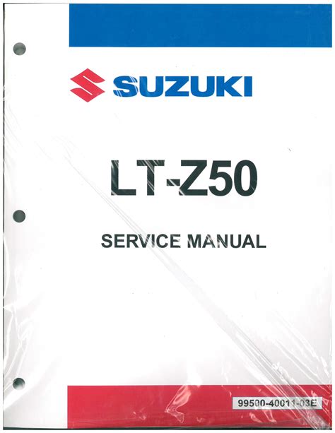 Suzuki Lt Z50 Ltz50 Atv Usa Eu Canada Full Service Repair Manual 2006 2009