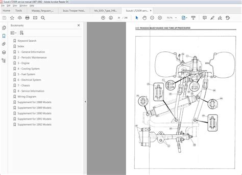 Suzuki Lt250r Quadracer Service Manual Repair 1987 1992 Ltr250