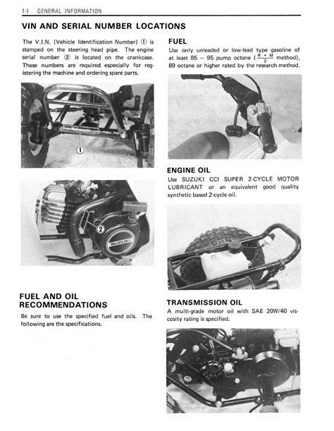 Suzuki Lt50 1985 1986 1987 1990 Workshop Manual