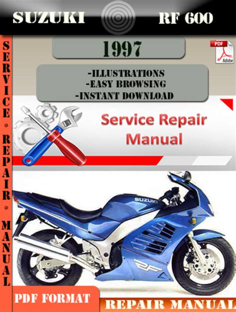 Suzuki Rf 600 Rf 600r Factory Service Repair Workshop Manual Instant Download