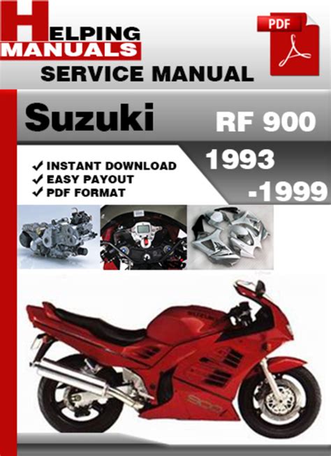 Suzuki Rf 900 1993 1999 Service Repair Manual Download