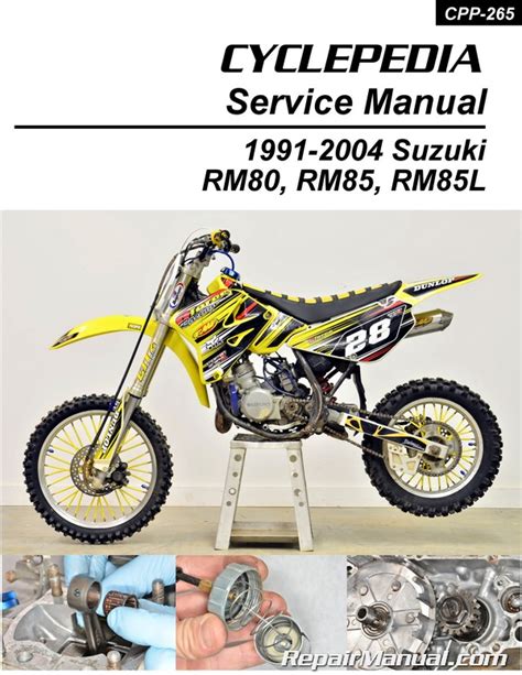 Suzuki Rm85 Service Manual Repair 2002 2004 Rm 85 Rm85l
