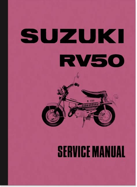 Suzuki Rv 50 Service Workshop Repair Manual Download