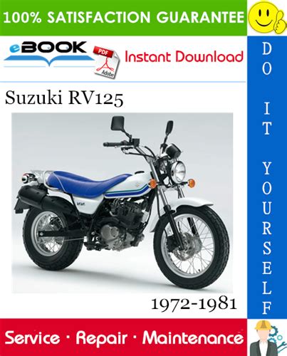 Suzuki Rv125 1972 1981 Service Repair Manual