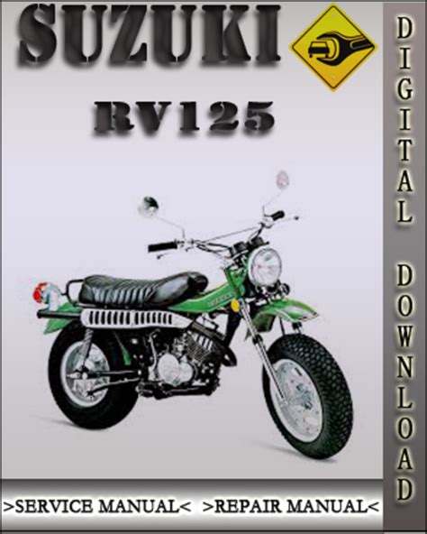 Suzuki Rv125 1980 Factory Service Repair Manual