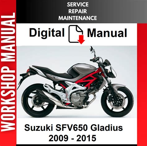 Suzuki Sfv650 Gladius Full Service Repair Manual 2009 2011