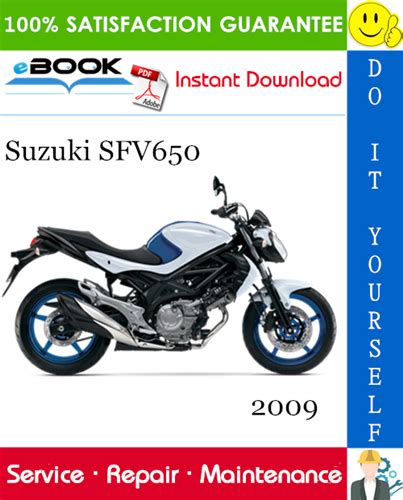 Suzuki Sfv650 Gladius Service Repair Manual Pdf 2009 2010