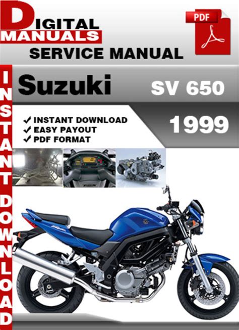 Suzuki Sv 650 1999 2002 Workshop Manual Service Repair