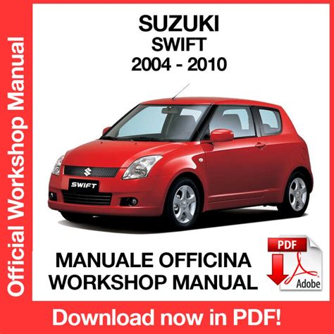Suzuki Swift Fsm Workshop Repair Service Manual Diy