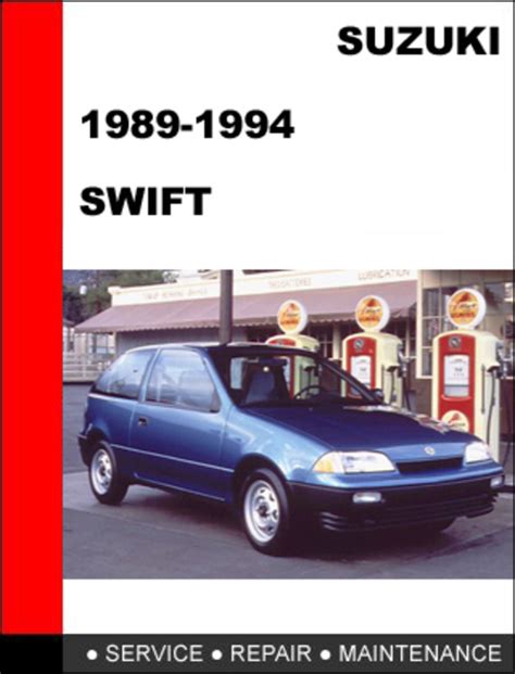 Suzuki Swift Gti 1989 1994 Service Repair Manual Download