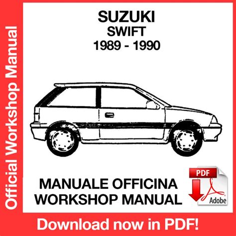 Suzuki Swift Gti 1989 1994 Workshop Service Manual Repair