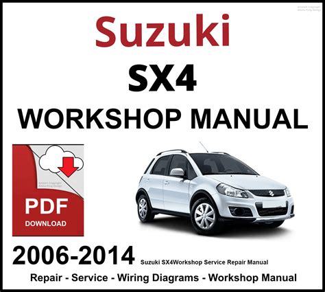 Suzuki Sx4 2006 2009 Factory Service Repair Manual Pdf