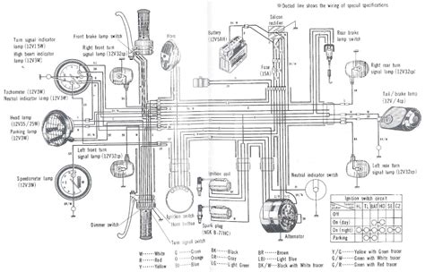 Suzuki T250 Wiring Diagram