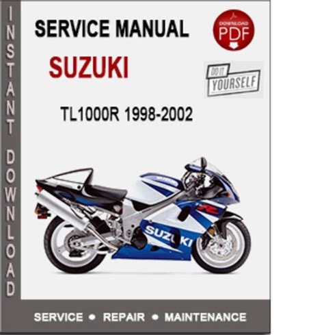 Suzuki Tl1000r 1998 2002 Service Repair Manual Download