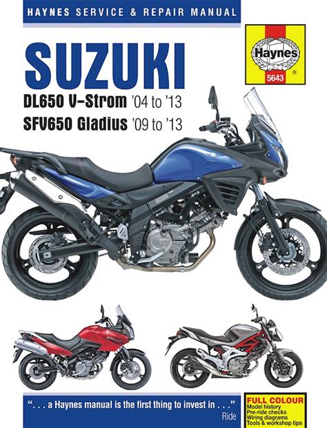 Suzuki V Strom Dl650 2003 Repair Manual