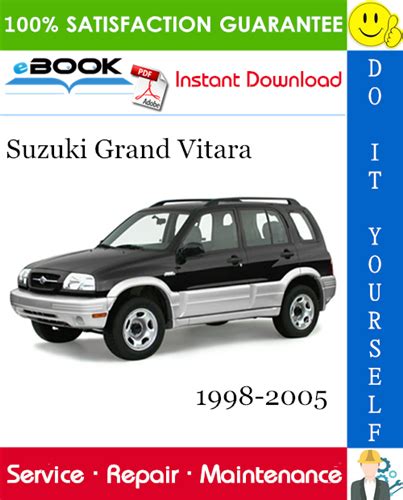 Suzuki Vitara Full Service Repair Manual 1989 1998