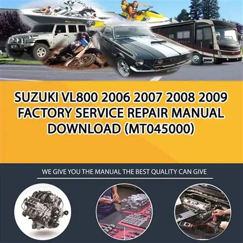 Suzuki Vl800 2007 Factory Service Repair Manual