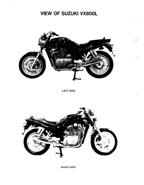 Suzuki Vx800 Vx 800 1990 1993 Full Service Repair Manual