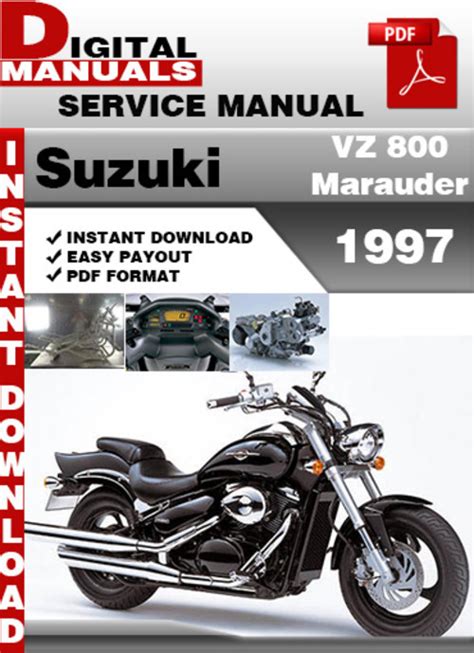 Suzuki Vz800 Marauder Workshop Service Repair Manual 1997 2002 Vz 800