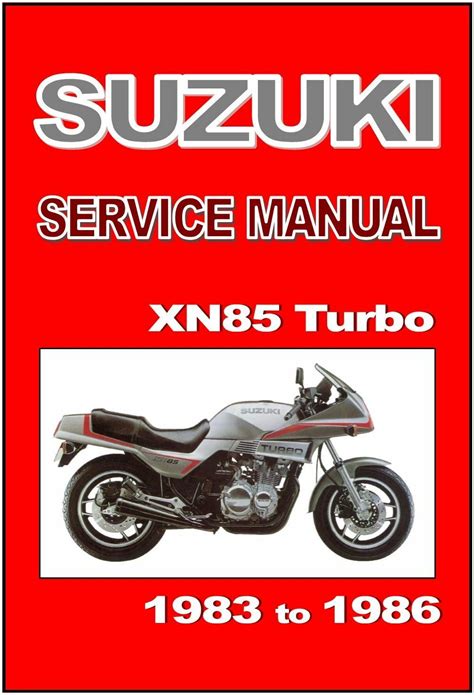 Suzuki Xn85 Turbo Workshop Service Repair Manual Download