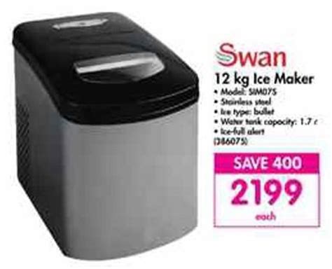 Swan Ice Maker: Transform Your Kitchen into an Oasis of Refreshment