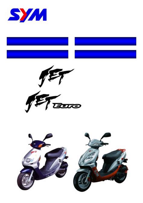 Sym Jet 50 100 Jeteuro 50 100 Scooter Workshop Service Repair Manual Download