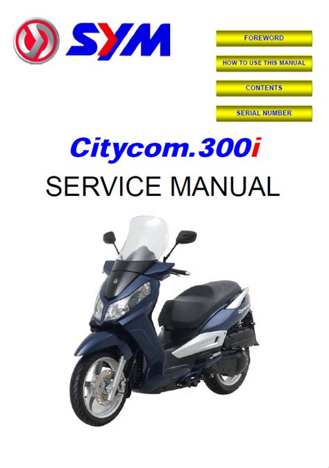 Sym Mio 50 100 Scooter Workshop Service Repair Manual Download