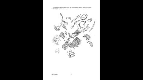 Sym Sf 50 Baboon 25km Scooter Full Service Repair Manual 2001 Onwards