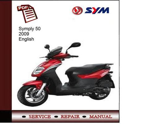 Sym Symply 50 Service Repair Manual Download