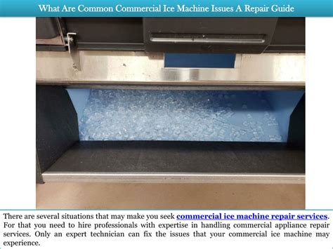 Tackling the Expense of Commercial Ice Machine Repair: A Comprehensive Guide
