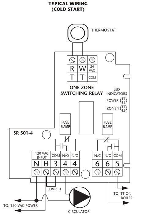 Taco Relay Sr 404 Wiring Diagrams