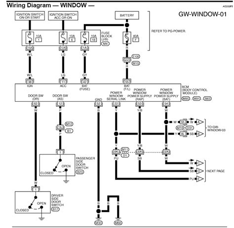 Tacoma Power Window Wiring Schematic