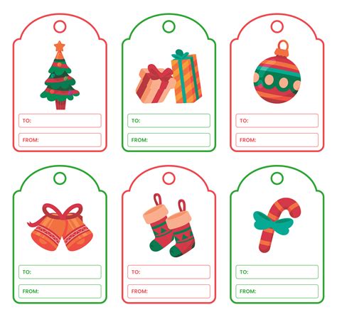 Tags For Presents Templates
