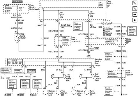 Tail Light Wiring Diagram 2005 Chevy 2500