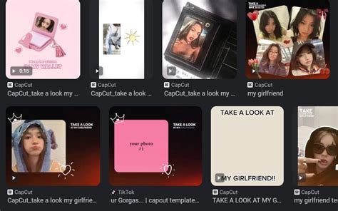 Take A Look At My Girlfriend Template