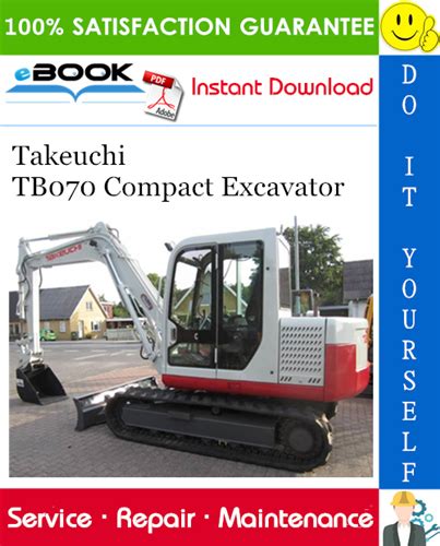 Takeuchi Tb070 Compact Excavator Service Repair Manual