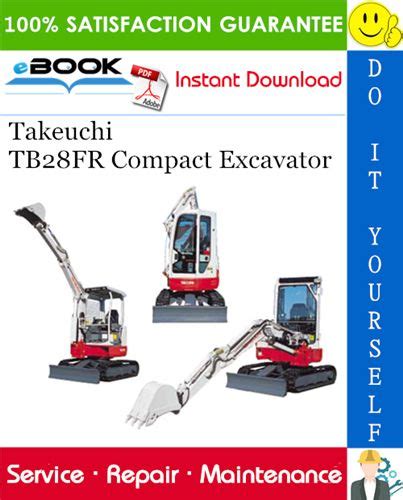 Takeuchi Tb28fr Compact Excavator Service Repair Manual