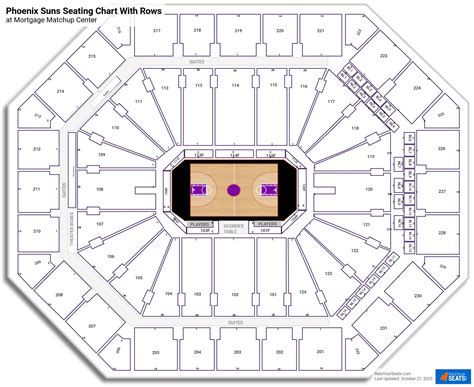 Talking Stick Resort Arena Seating Chart Suns